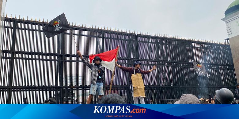 Ada Demo 25 Agustus, Jalan Depan Gedung DPR RI Ditutup