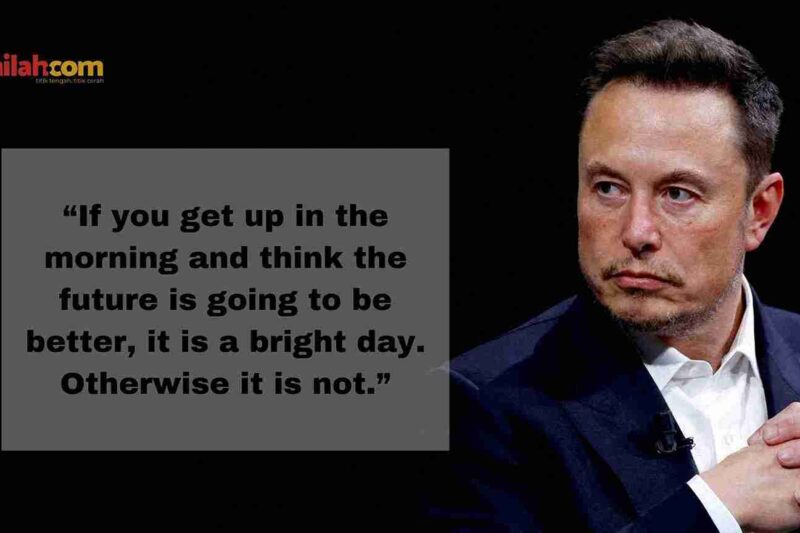 Elon Musk (inovasi teknologi & tekad besar).